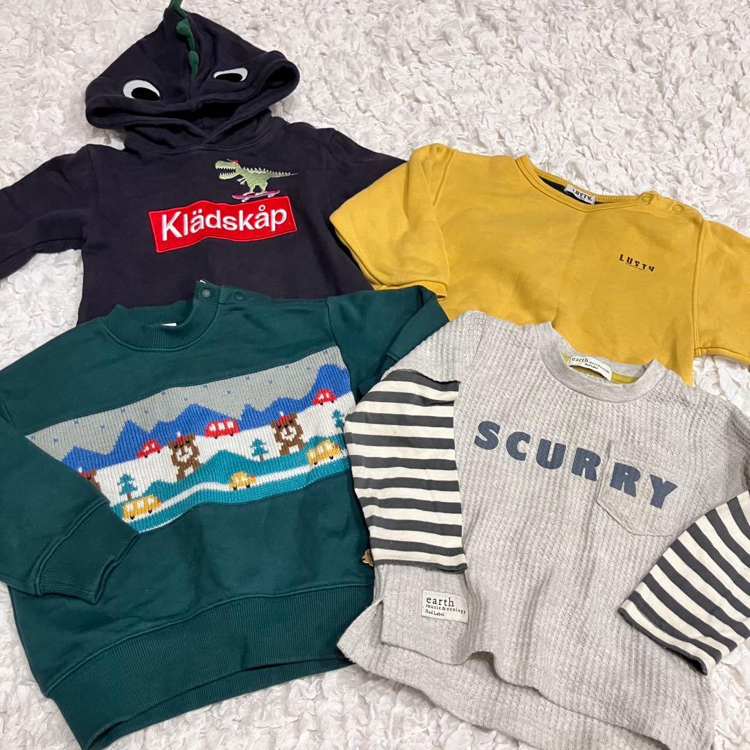 12/16まで 男の子 まとめ売り 90cm 秋冬 51点 セット UNIQLO