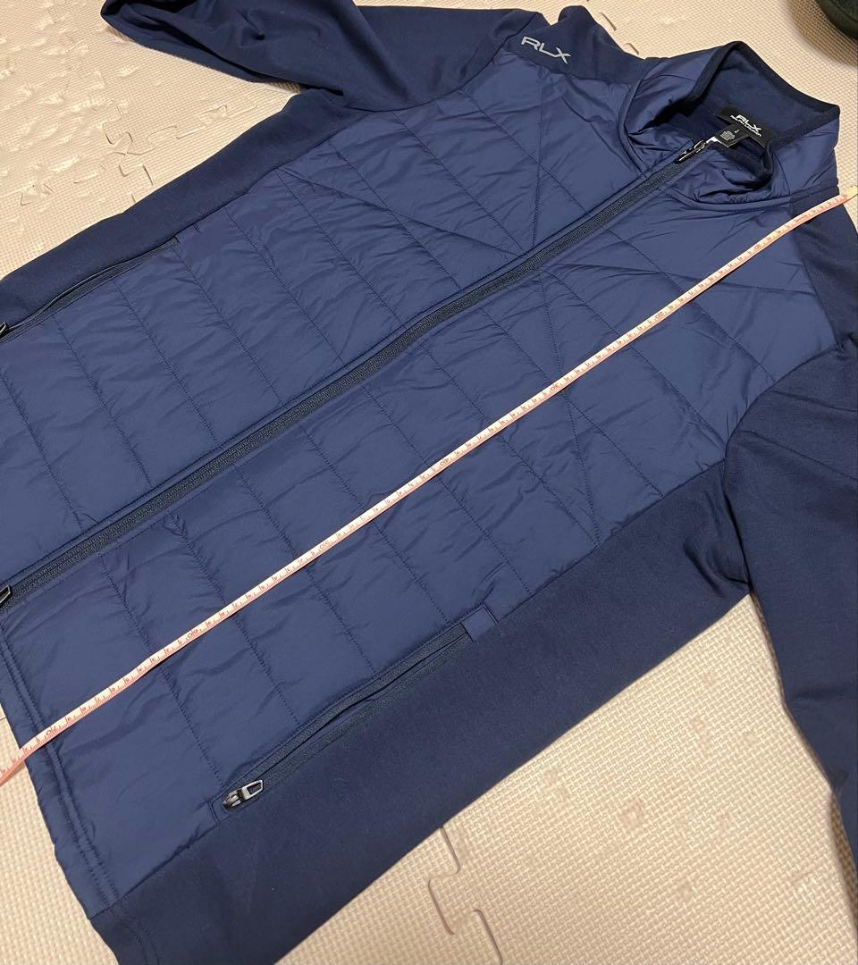RLX Ralph Lauren ジップアップジャケット ネイビー Lサイズ