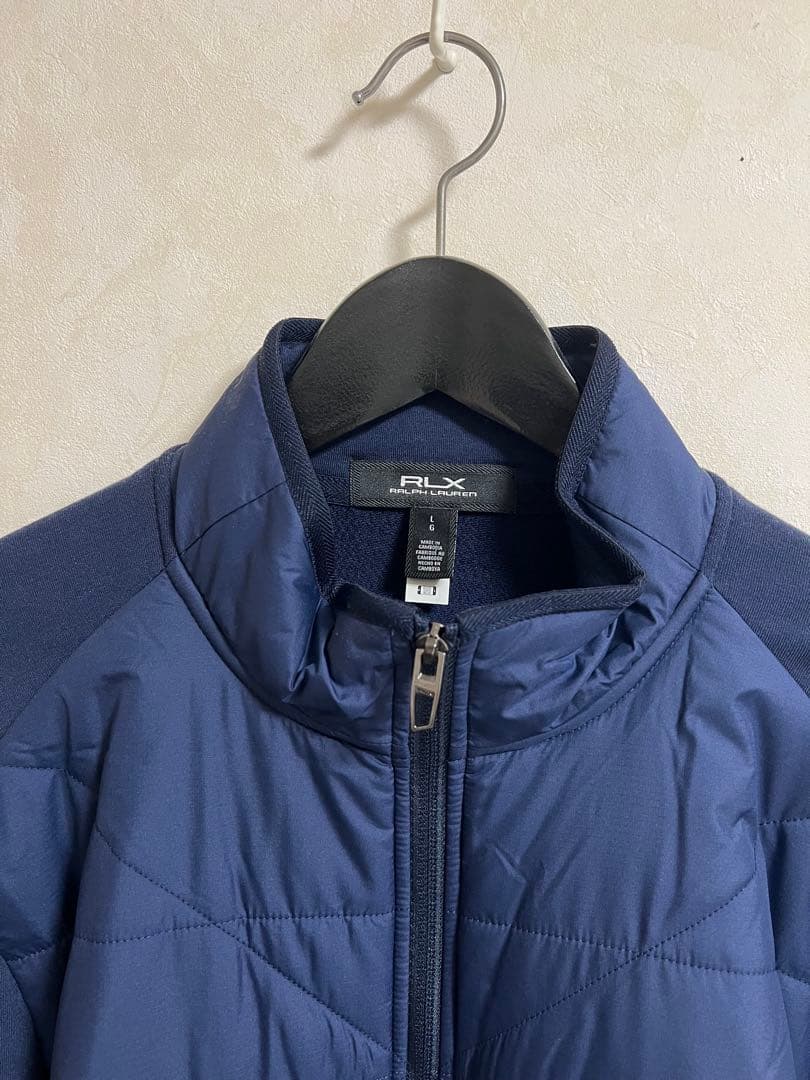 RLX Ralph Lauren ジップアップジャケット ネイビー Lサイズ