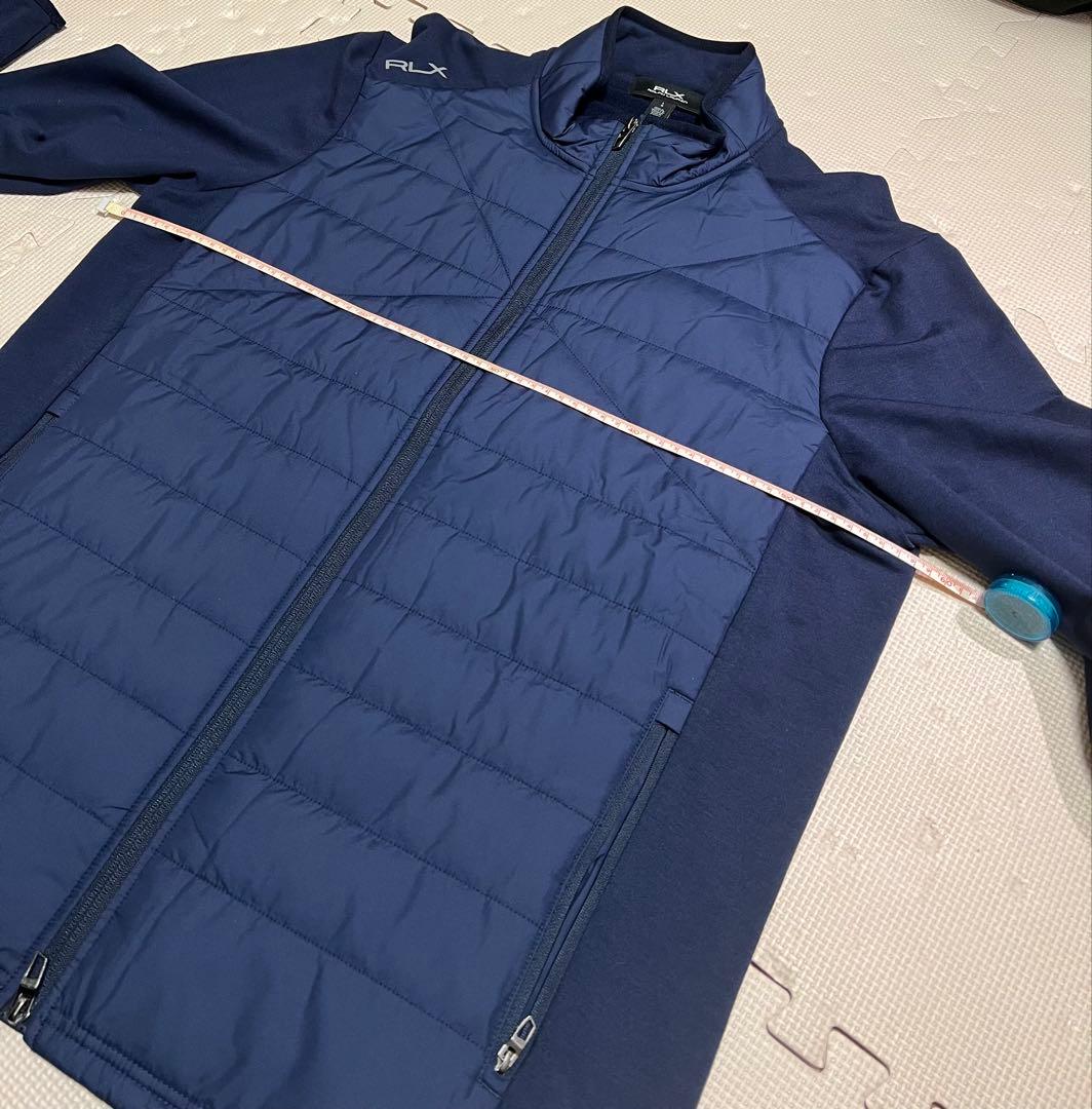 RLX Ralph Lauren ジップアップジャケット ネイビー Lサイズ