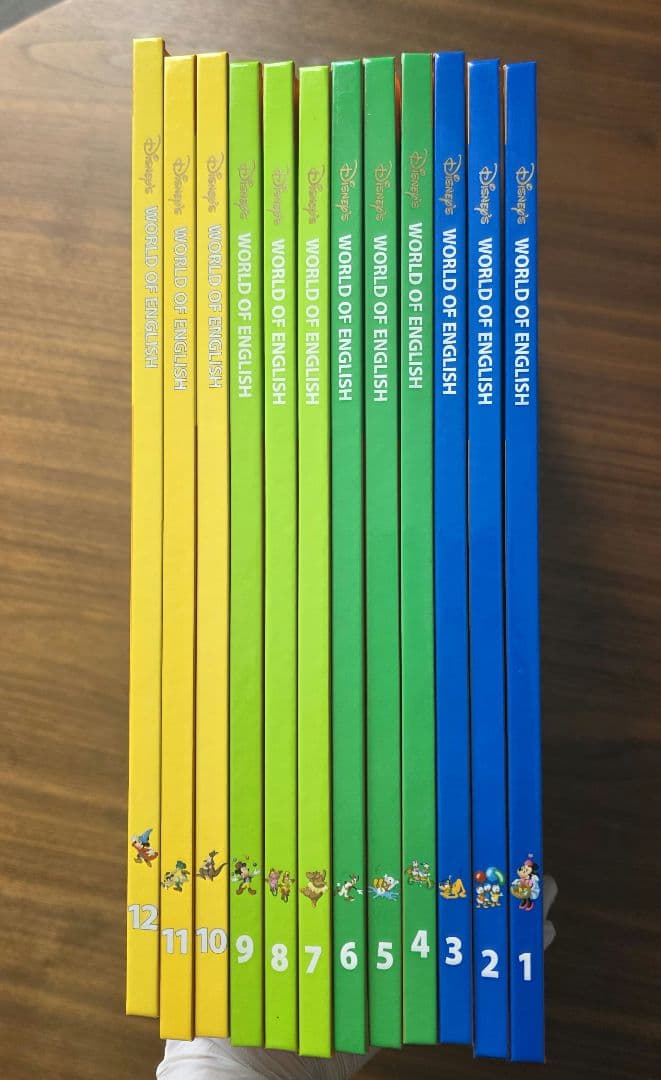 【新品】ディズニー英語　Book とDVD 1~12セット　DWE