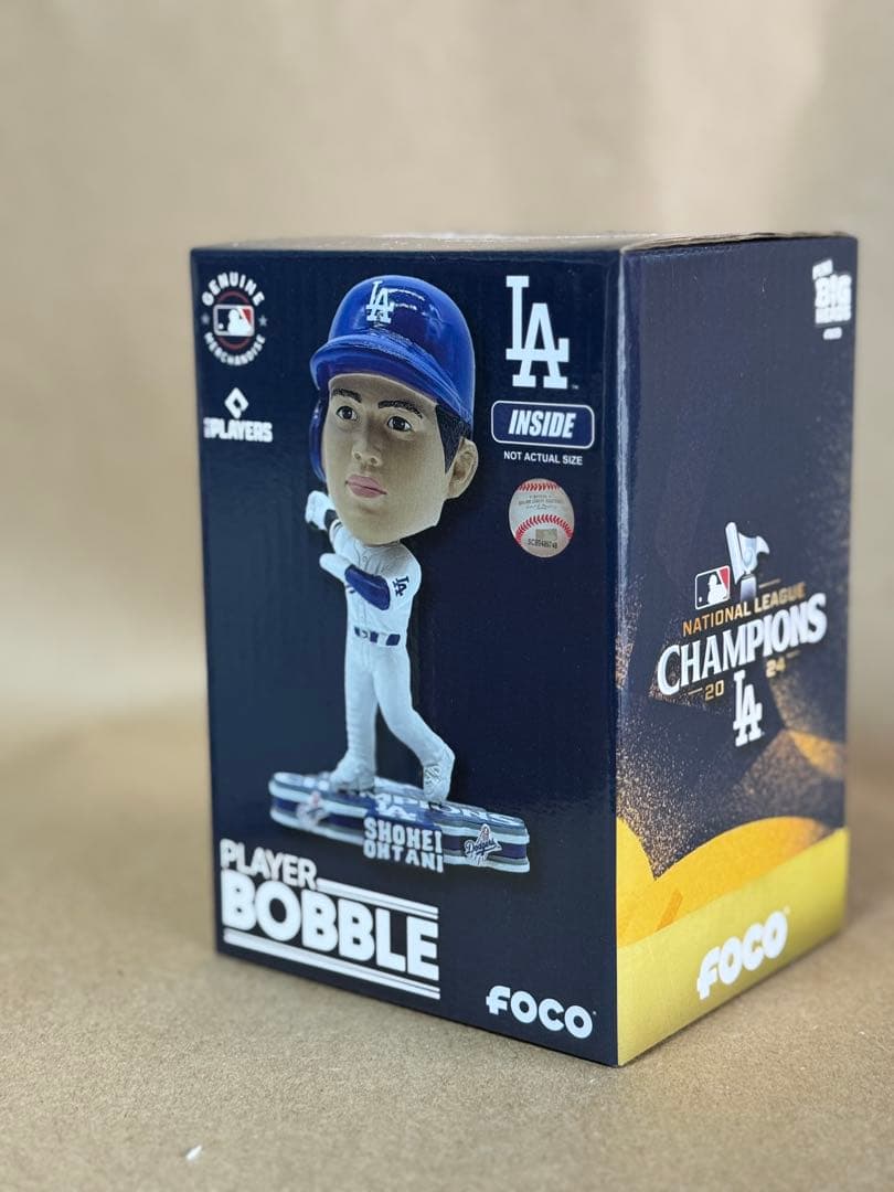 MLB ドジャース 大谷翔平 ボブルヘッド NL チャンピオン　3