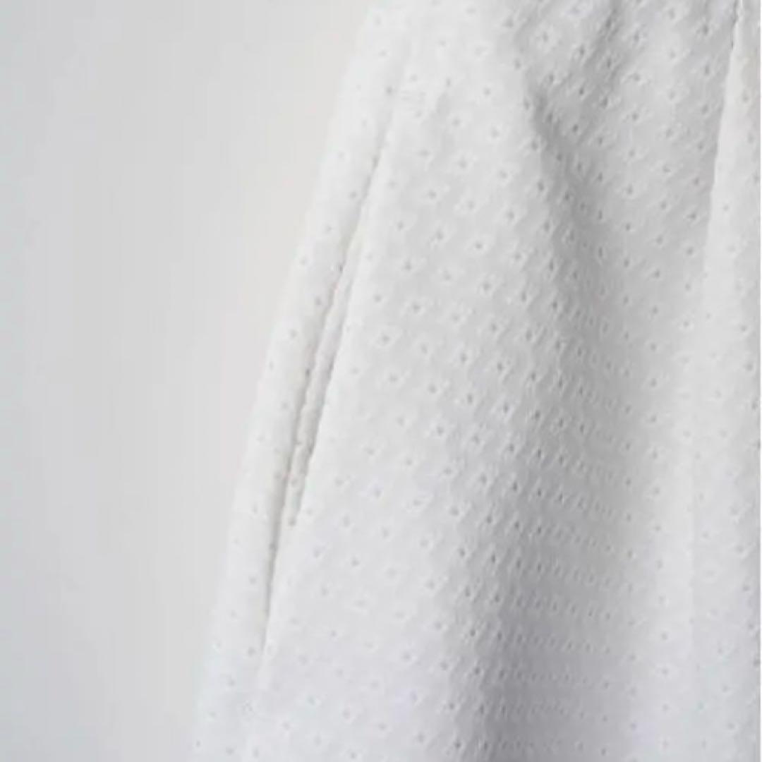 Audire Blooming jacquard skirt スカート　白