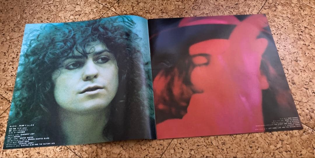 レア！T-Rex TANXレコード・カラー冊子が多ページ付