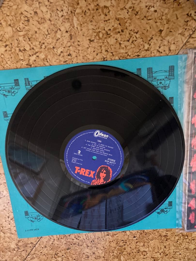 レア！T-Rex TANXレコード・カラー冊子が多ページ付