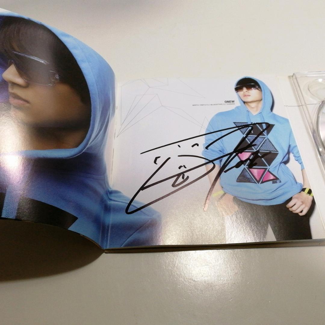P*k様 SHINee THE FIRST MINI Replay 直筆サイン入