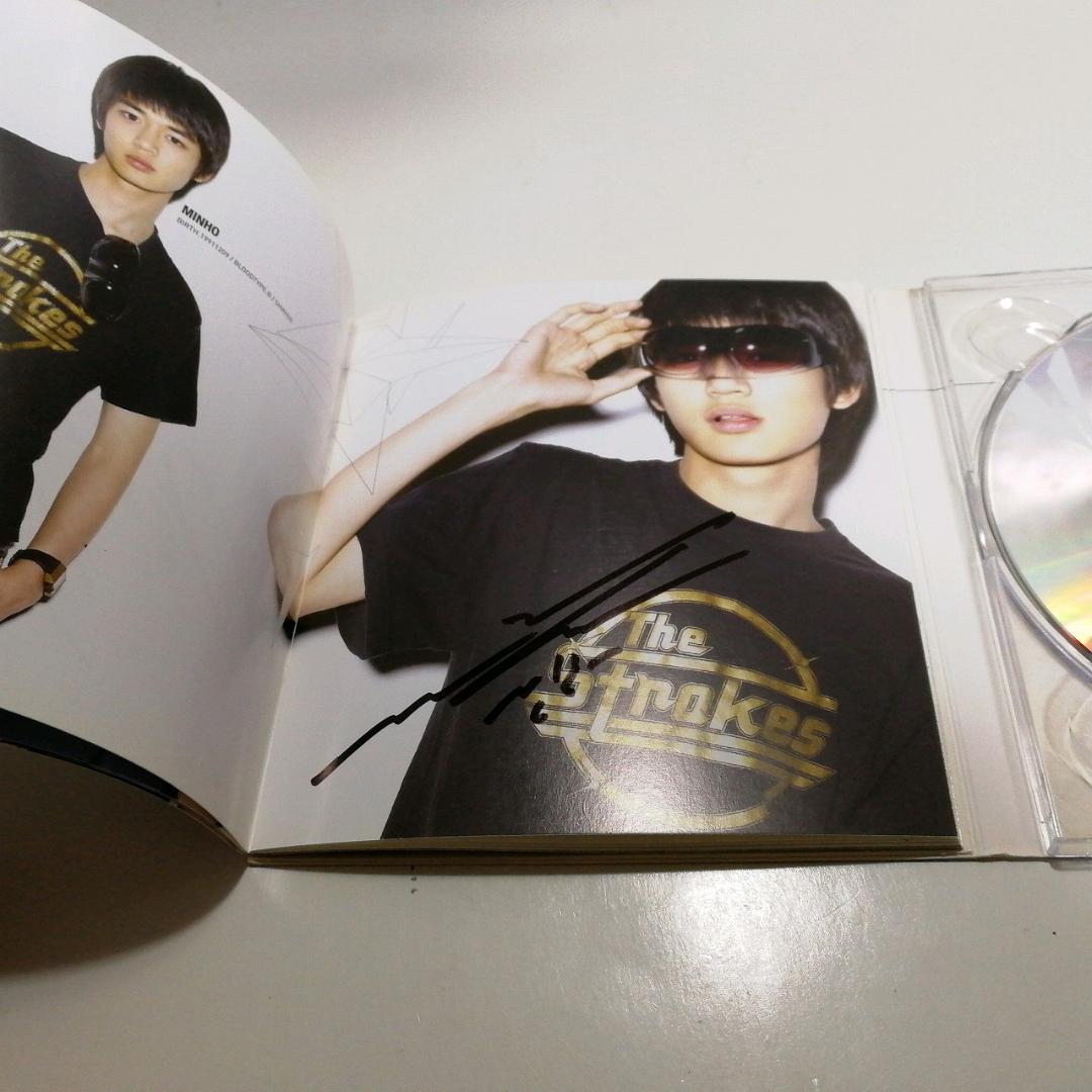 P*k様 SHINee THE FIRST MINI Replay 直筆サイン入