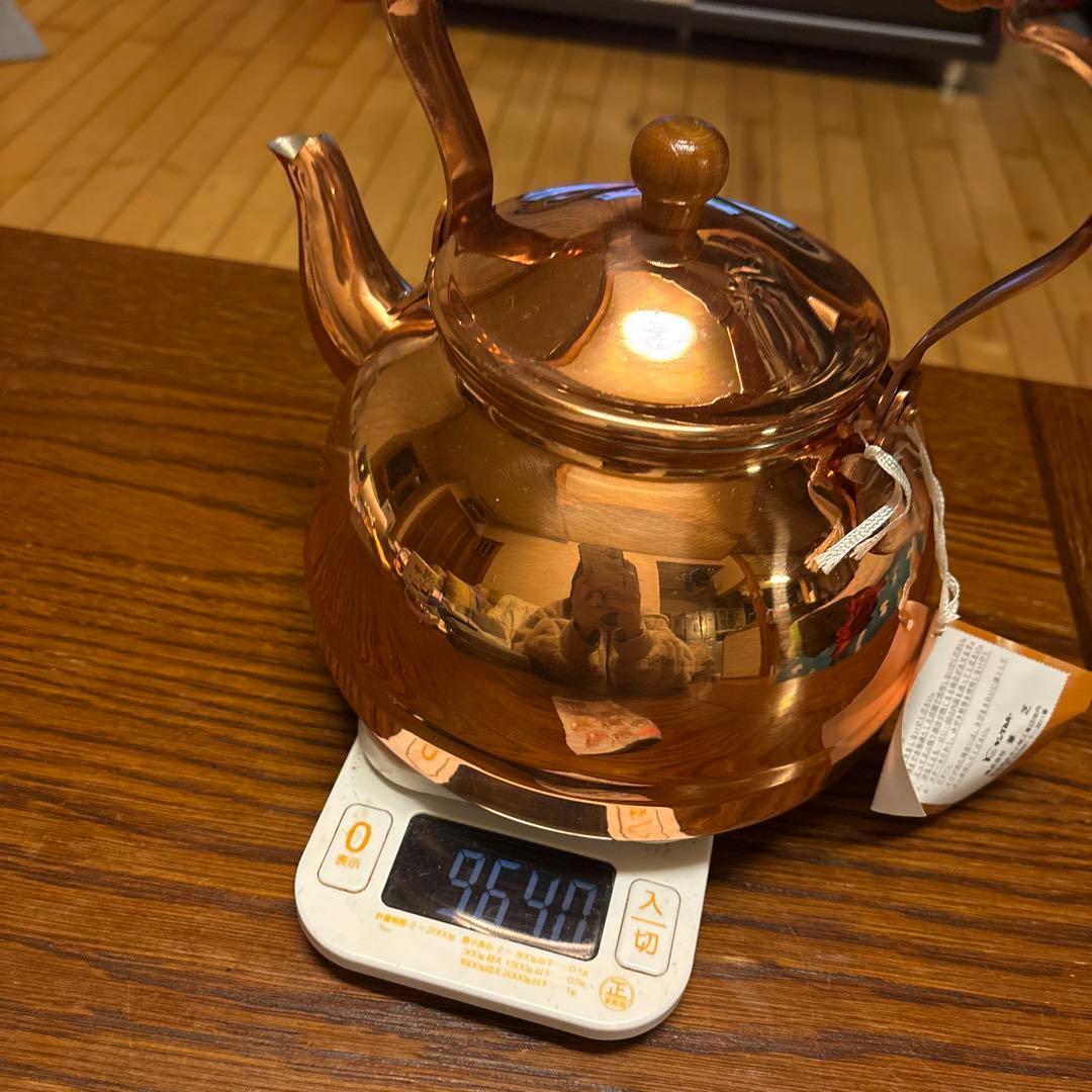 COPPER 銅製 キングカパー やかん ケトル 薬缶 2.5L 未使用