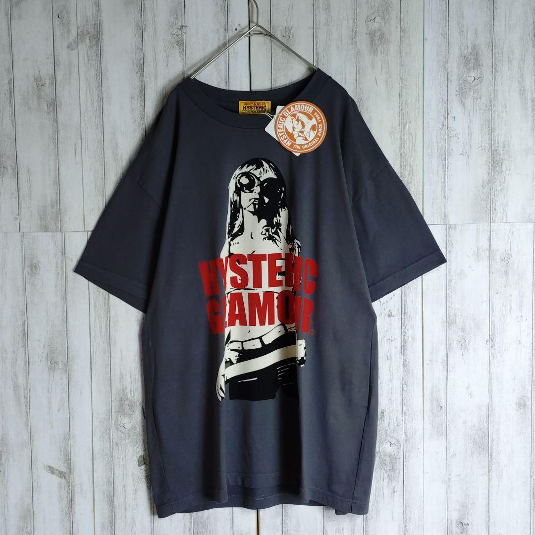 【新品タグ付き】ヒステリックグラマー☆ヒスガールビッグロゴ入りTシャツ希少Ｌ相当