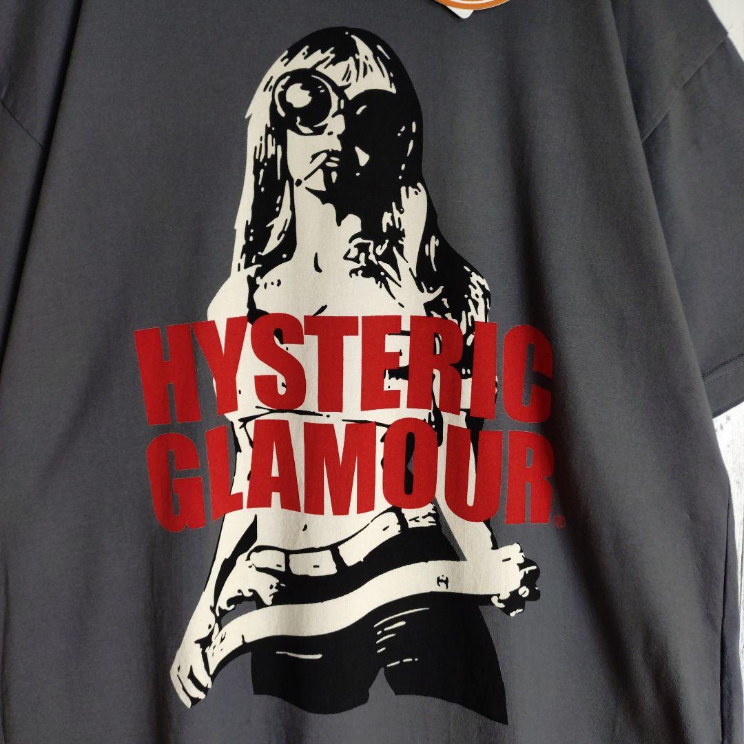 【新品タグ付き】ヒステリックグラマー☆ヒスガールビッグロゴ入りTシャツ希少Ｌ相当