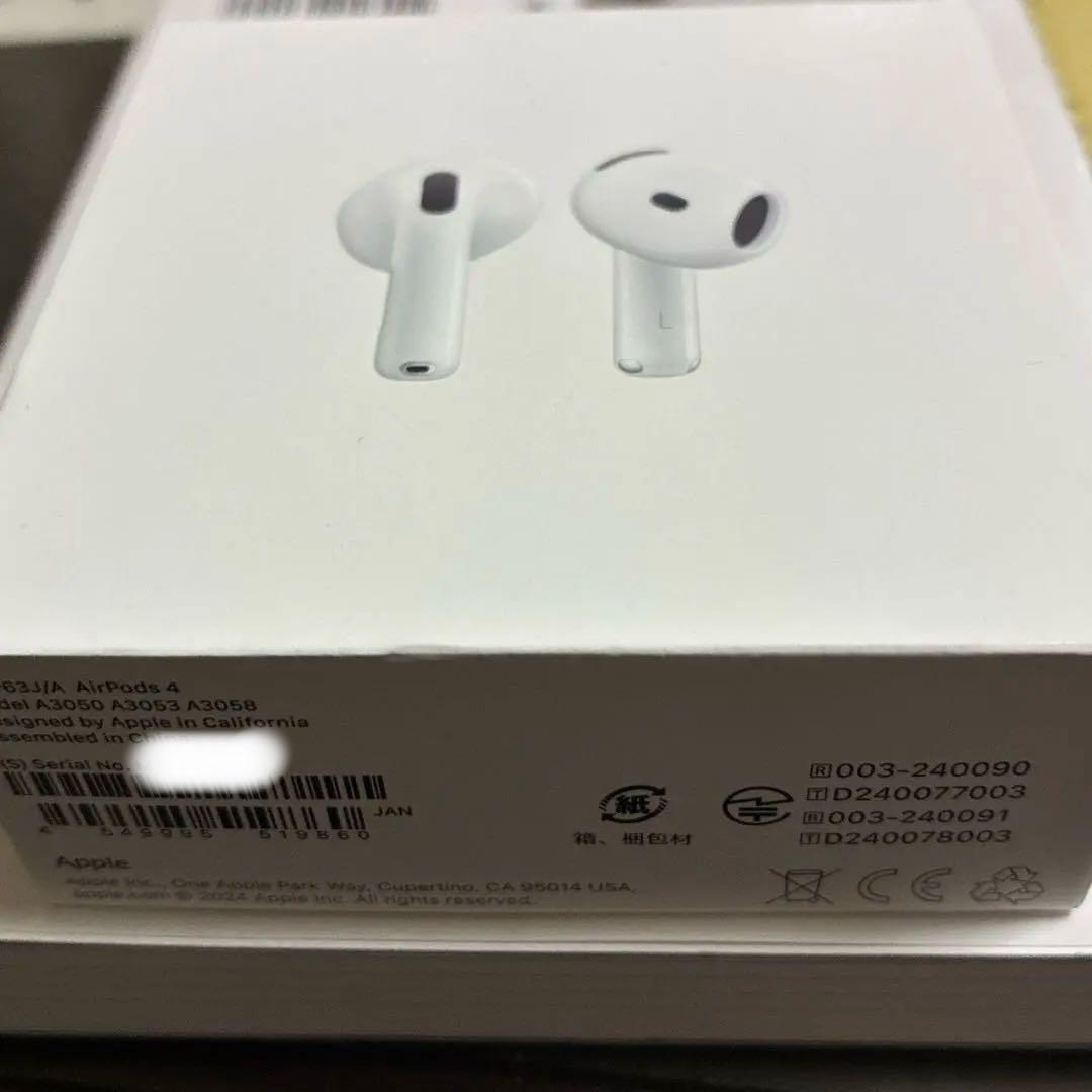 イヤホン air pods 4