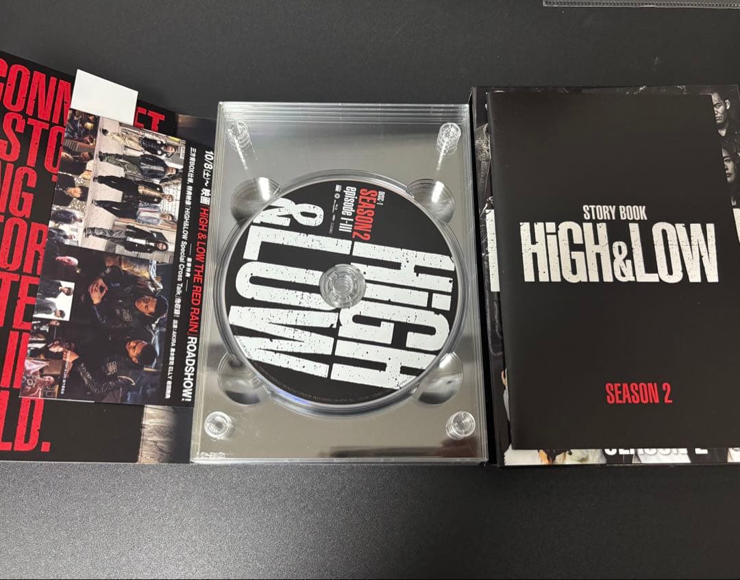 HiGH&LOW SEASON 1&2 完全版 Blu-rayBOX〈各4枚組〉