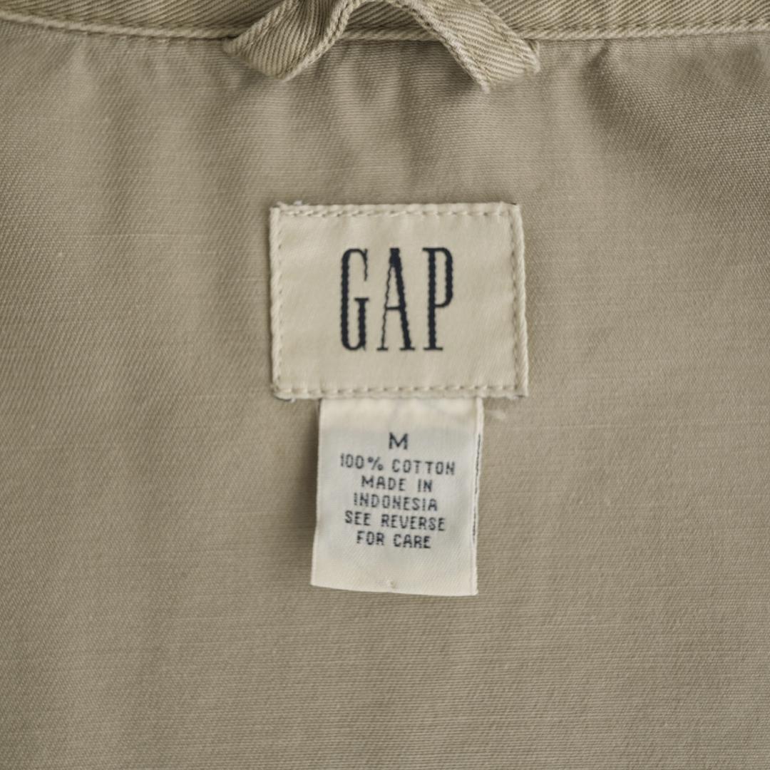 GAP ギャップ 00s ジップアップジャケット　ベージュ M.