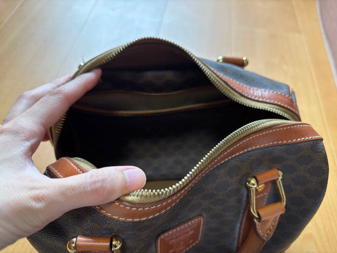 CELINE ボストンバッグ ブラウン・タン