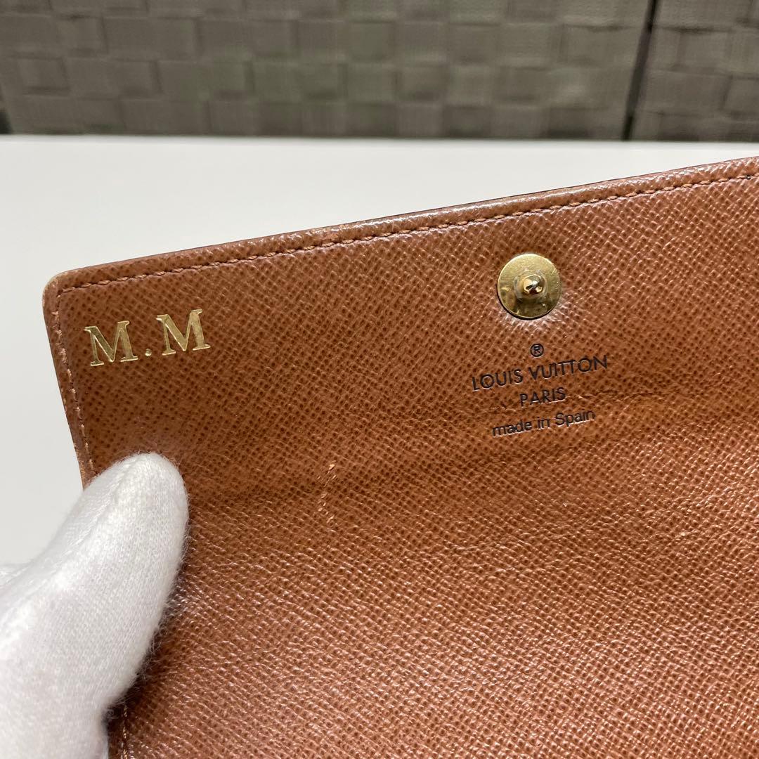 ポ*ト様 LOUIS VUITTON ルイ・ヴィトン モノグラム 三つ折り財布