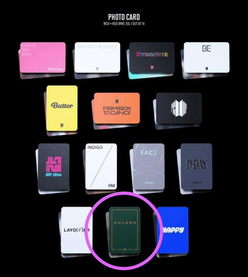 BTS FESTA 2025 カプセルアルバム ジョングク GOLDEN 未開封
