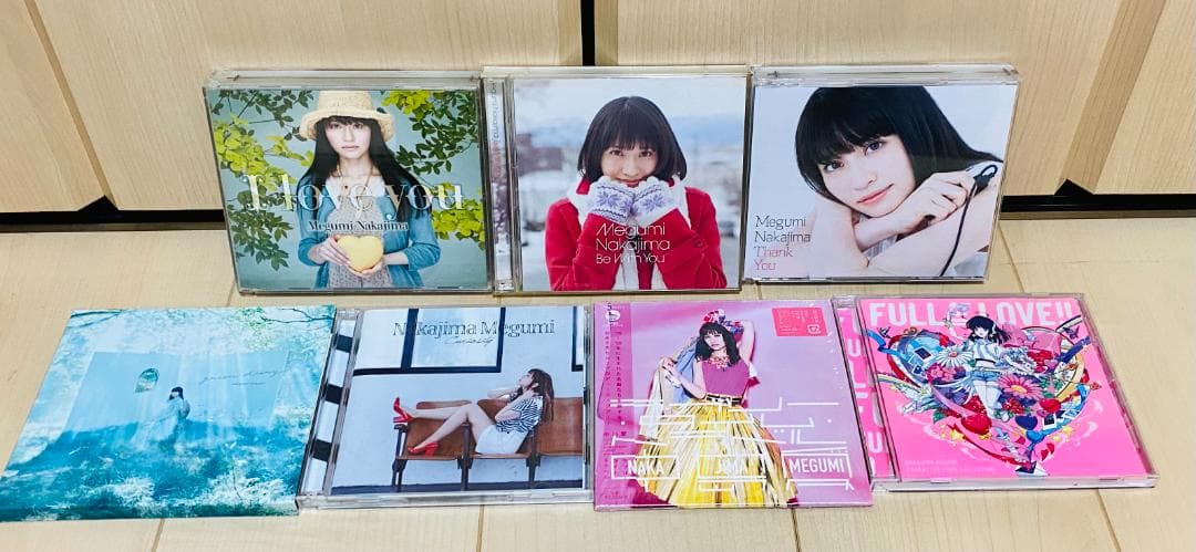 中島愛 アルバム 7枚セット 初回盤 CD+DVD CD+BD