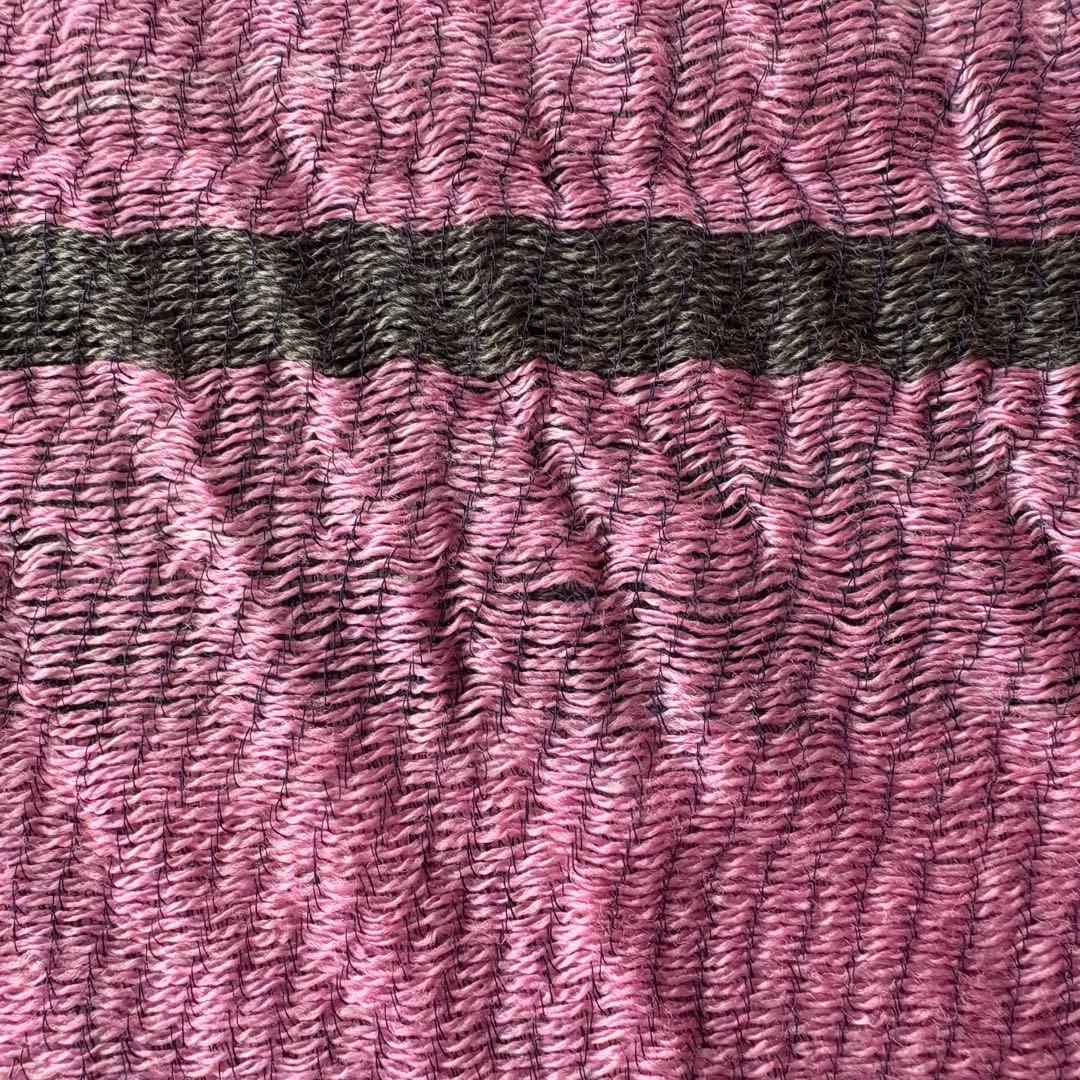 ꕤ新品ꕤ タマキニイメ　ルーツショール　wool middle ピンク系