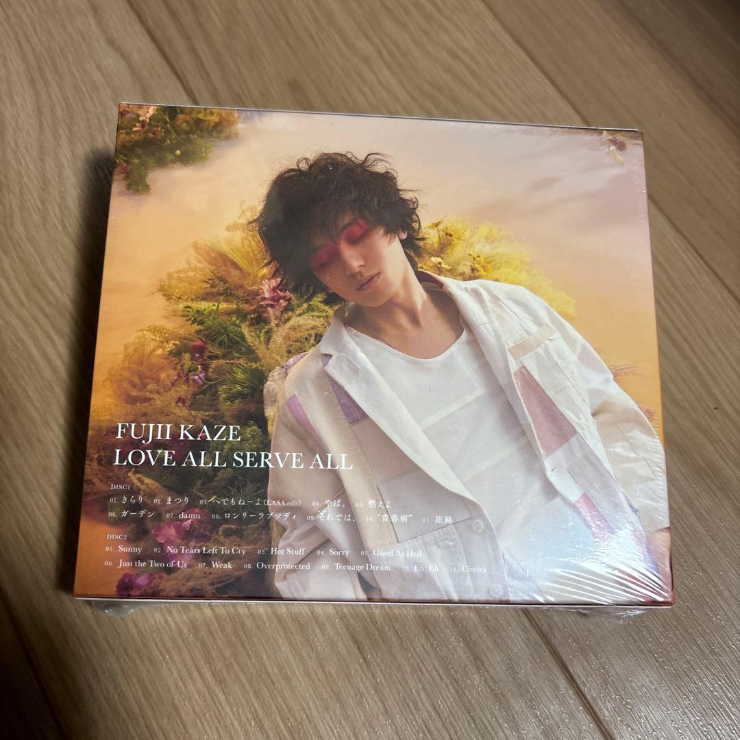 藤井風 LOVE ALL SERVE ALL 初回盤 新品未開封