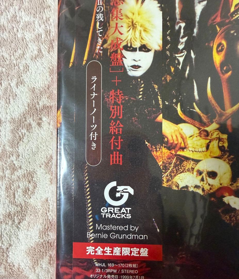 未使用レコード】聖飢魔II1999BLOODLIST元祖極悪集大成盤+特別給付曲