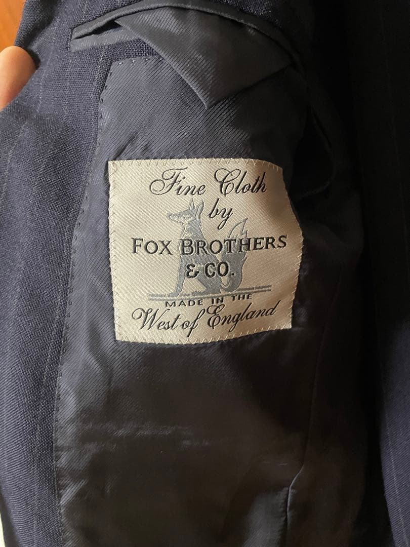 SHIPS FIVEONE製スーツ フォックスブラザーズ FOX AIR