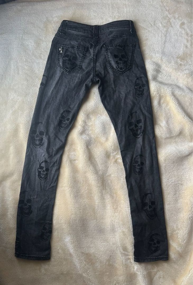 パンツ 00s archive PHILIPP PLEIN SKULL denim