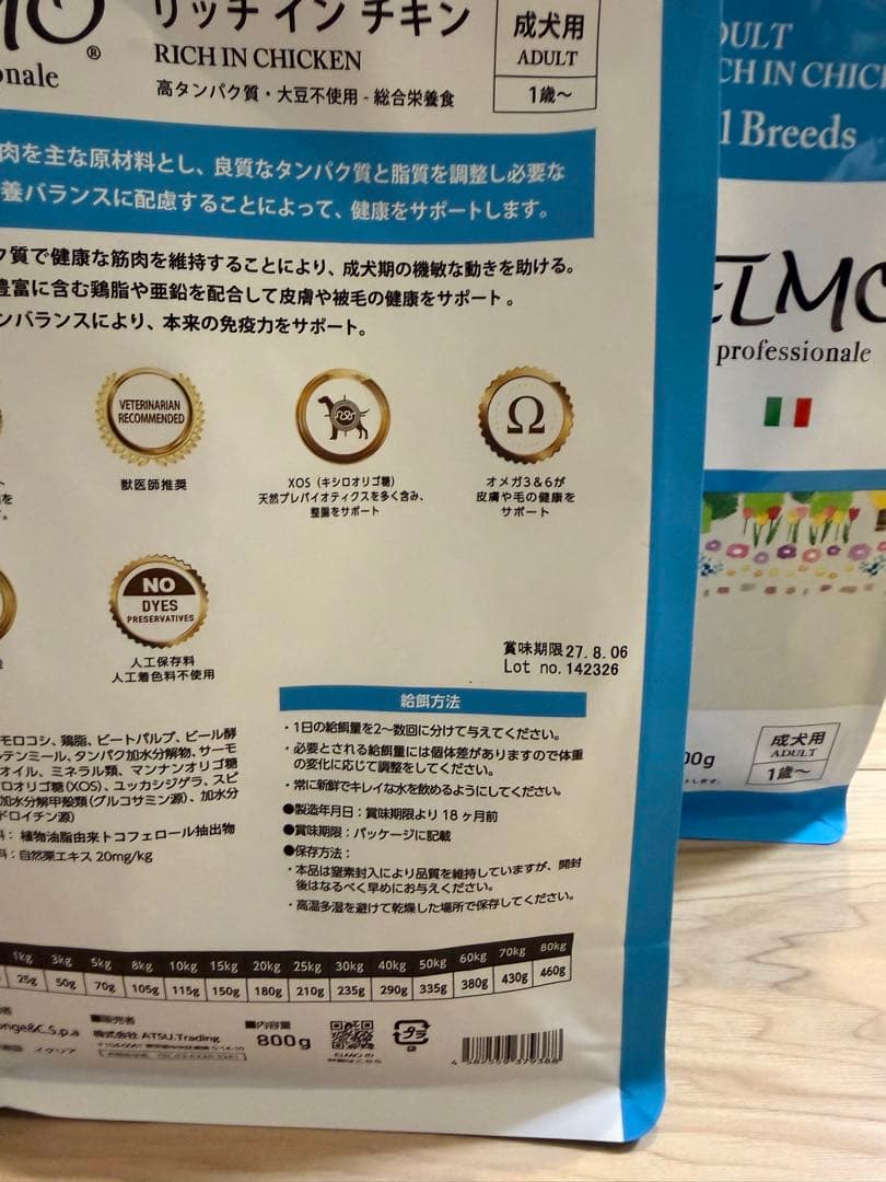 X*1様 【ELMO 5.4kg 定価12,656円】 成犬用リッチインチキン