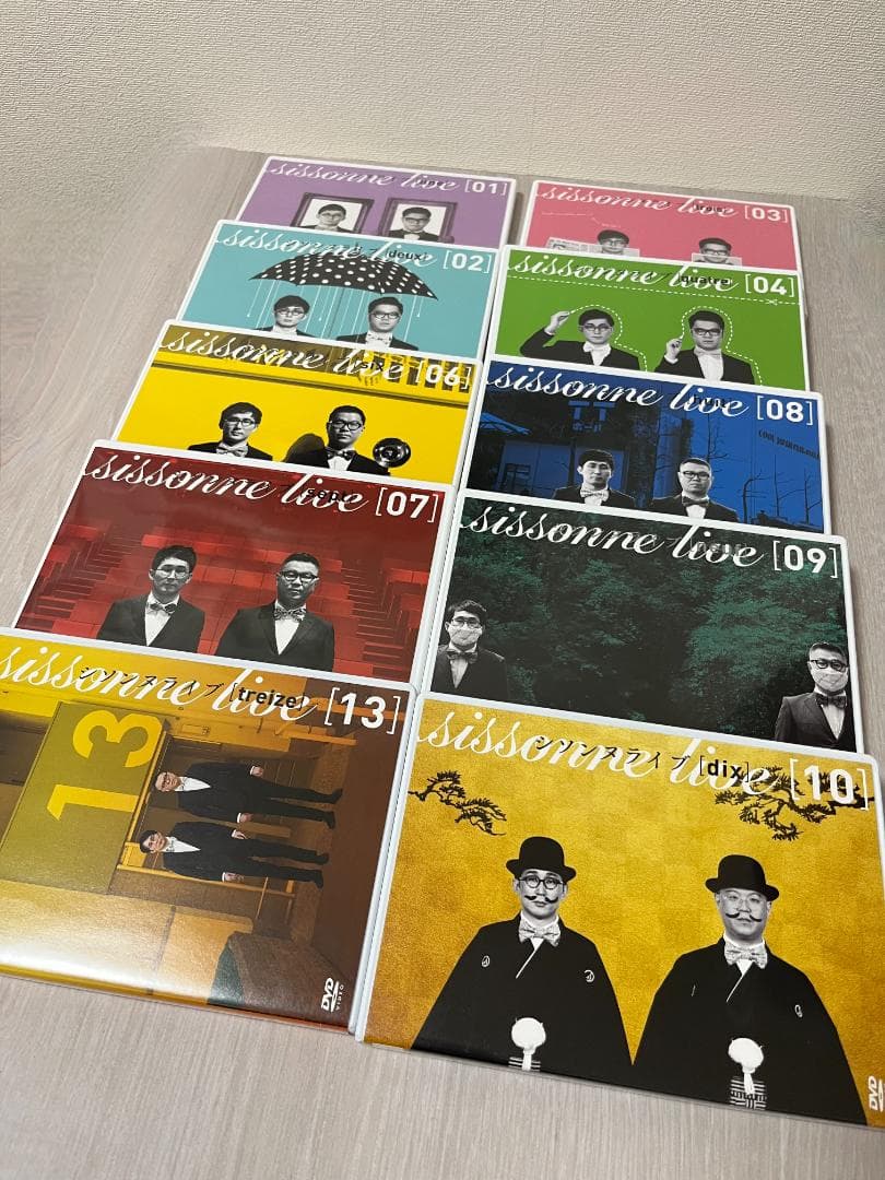 シソンヌライブDVD10本セット 単独公演まとめ売り