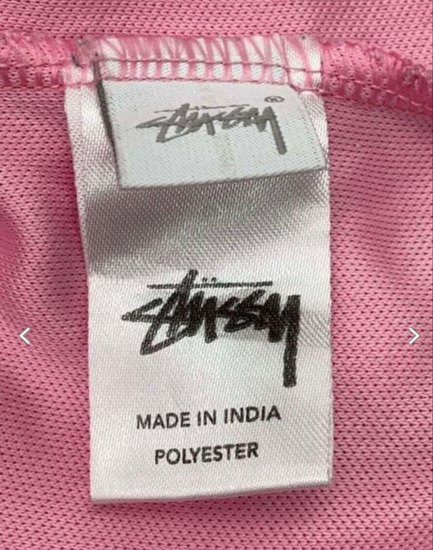 Stüssy ピンク Tシャツ Lサイズ