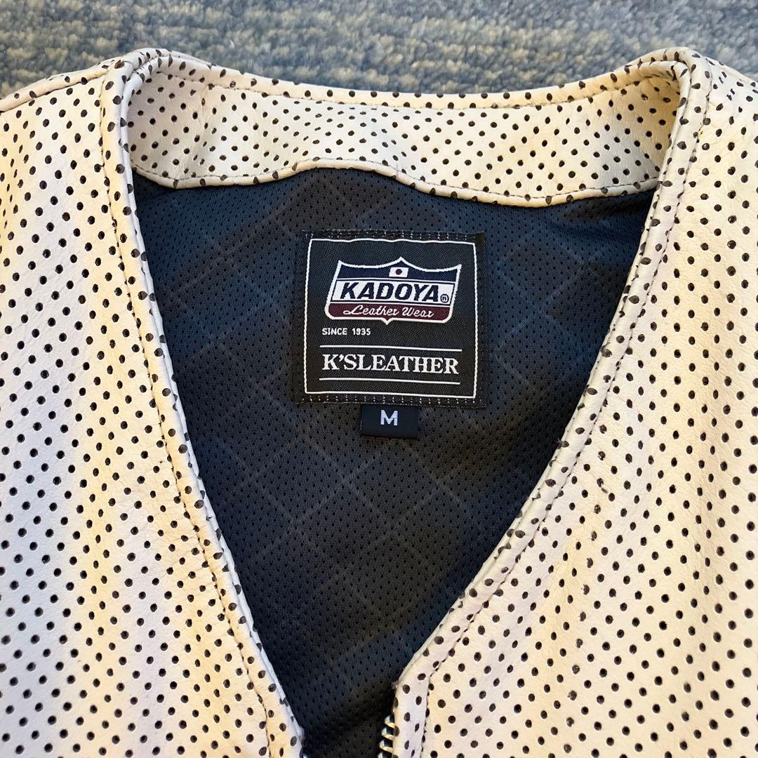 KADOYA K'S LEATHER Mサイズ ベスト