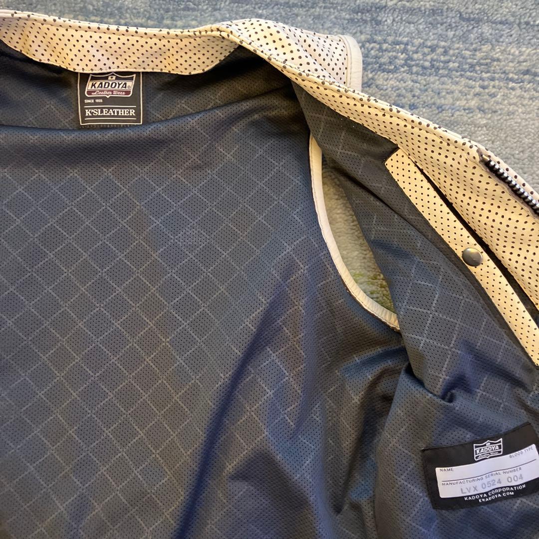 KADOYA K'S LEATHER Mサイズ ベスト