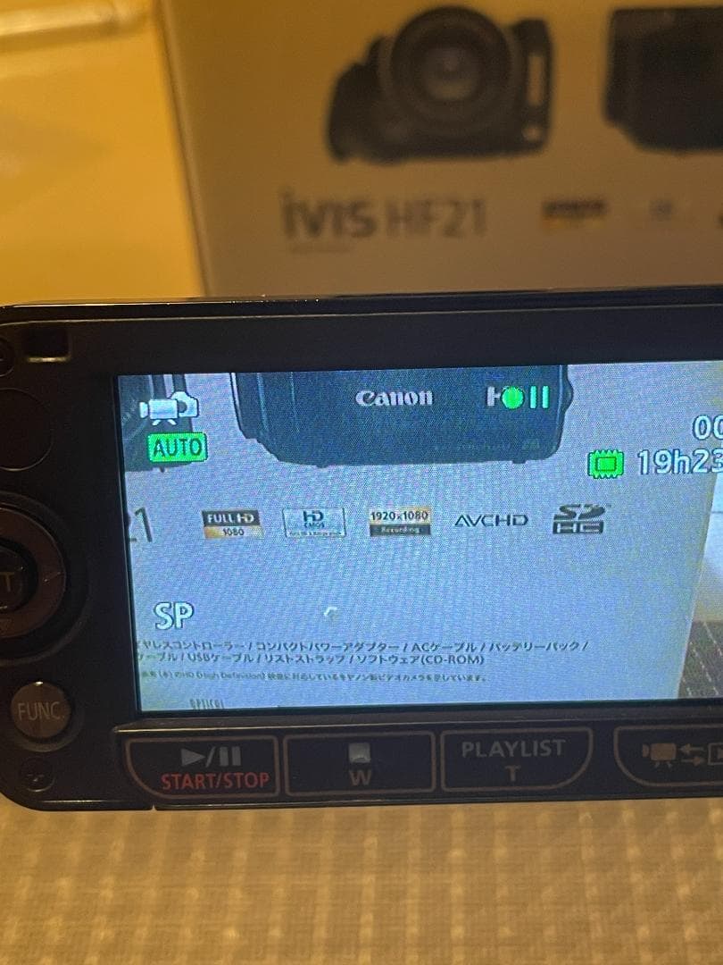 Canon iVIS HF21 ビデオカメラ 【ジャンク品】