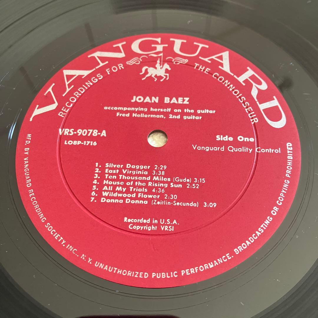 Joan Baez　12㌅レコード
