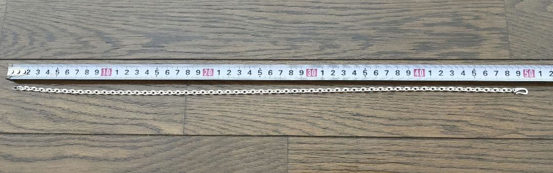 シルバー925 あずきネックレス 5mm 50cm SILVER KYASYA