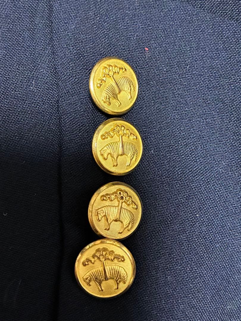 42S BROOKS BROTHERS 紺ブレ 金ボタン ロロピアーナ カナダ製
