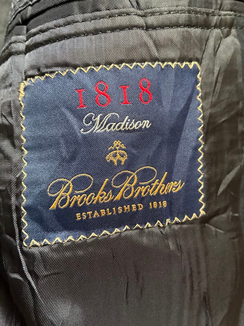 42S BROOKS BROTHERS 紺ブレ 金ボタン ロロピアーナ カナダ製