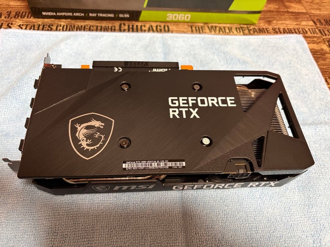 グラフィックボード・グラボ・ビデオカード MSI GeForce RTX 3060 VENTUS 2X 12G OC