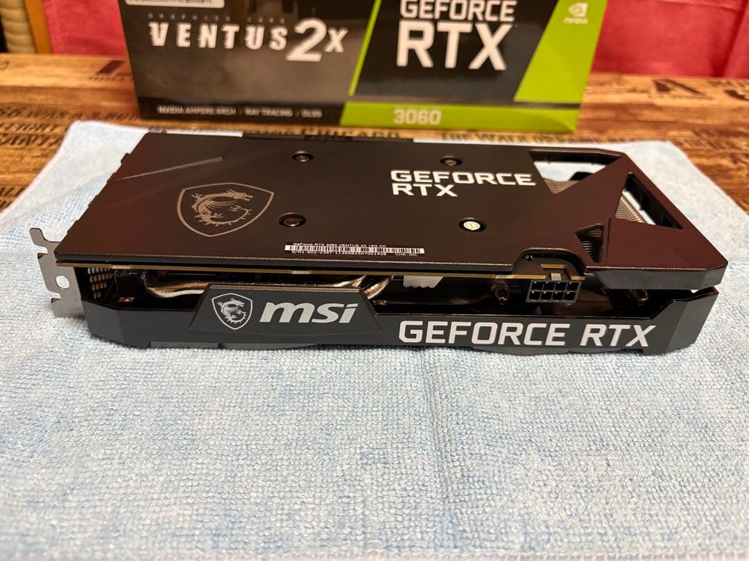 グラフィックボード・グラボ・ビデオカード MSI GeForce RTX 3060 VENTUS 2X 12G OC
