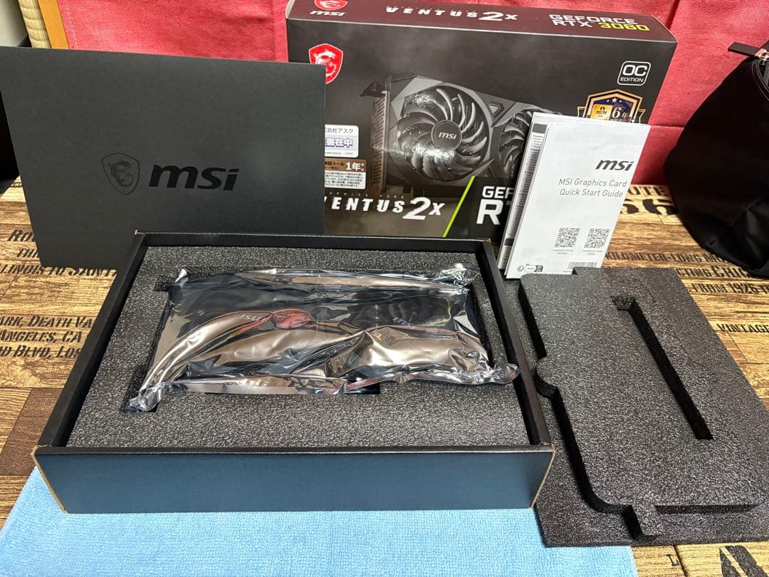 グラフィックボード・グラボ・ビデオカード MSI GeForce RTX 3060 VENTUS 2X 12G OC