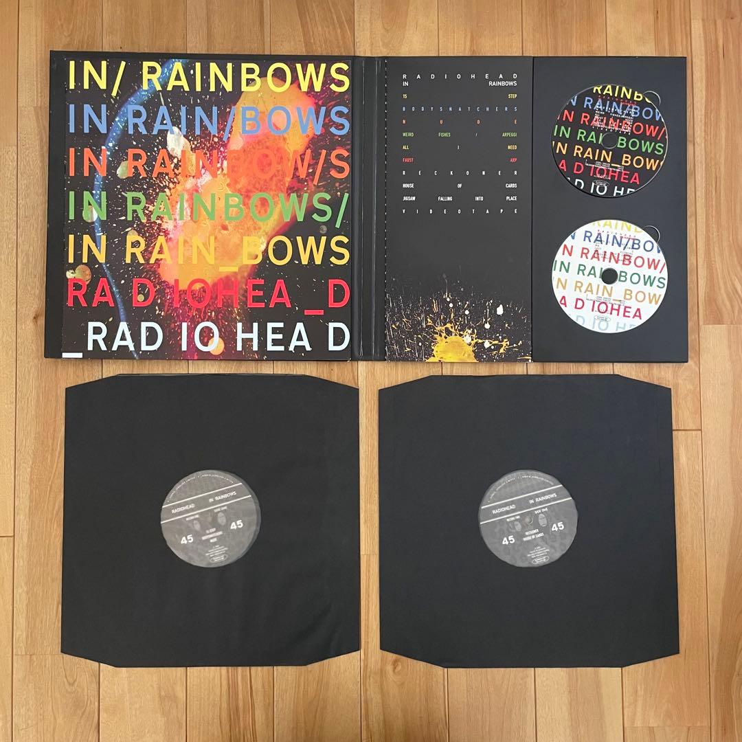 おまけ付き Radiohead In Rainbows 2LP 2CD BOX