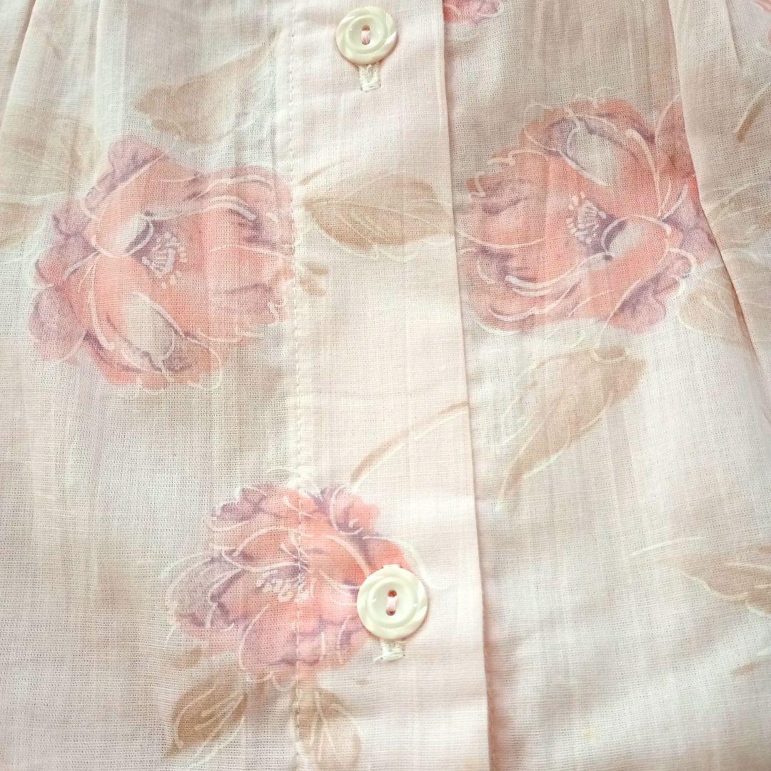 【新品】ワコール ile Saint-Louis 花柄パジャマ M 綿100%