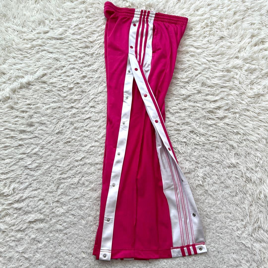 adidas トレフォイルロゴ　刺繍　ジャージ　大きいサイズ　洗える
