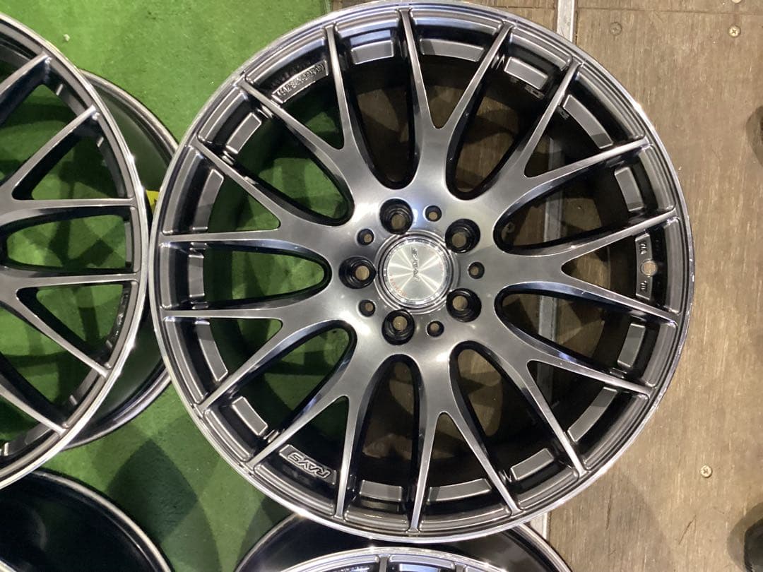 Y218[送料無料]RAYS HOMURA 2X9 サイズ　19X8J