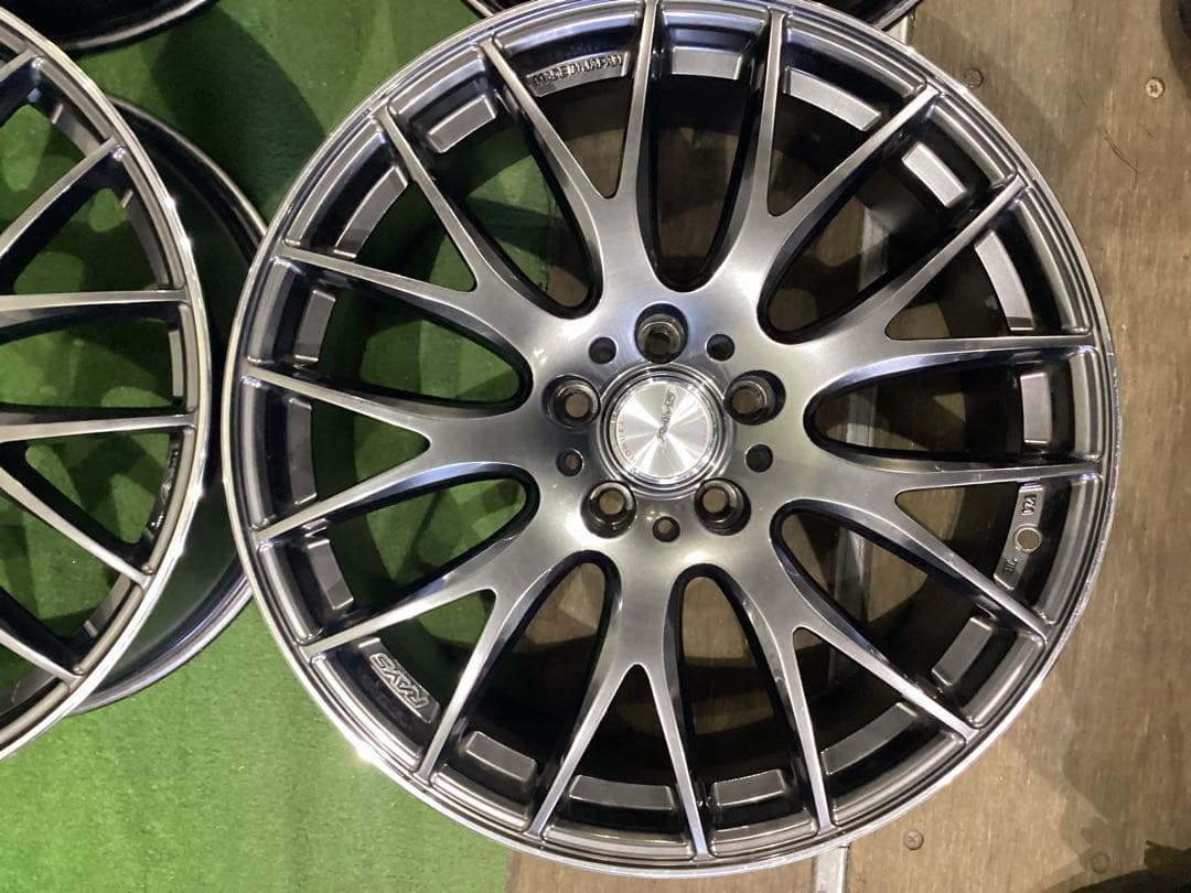 Y218[送料無料]RAYS HOMURA 2X9 サイズ　19X8J