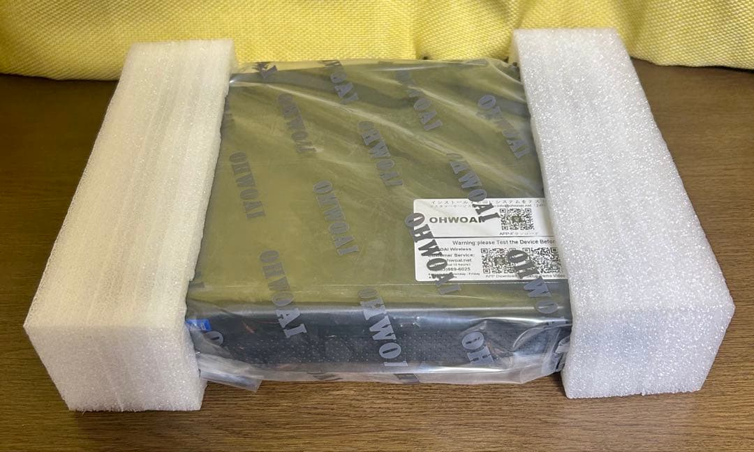 【未使用】OOSSXX製の防犯カメラ3台セット
