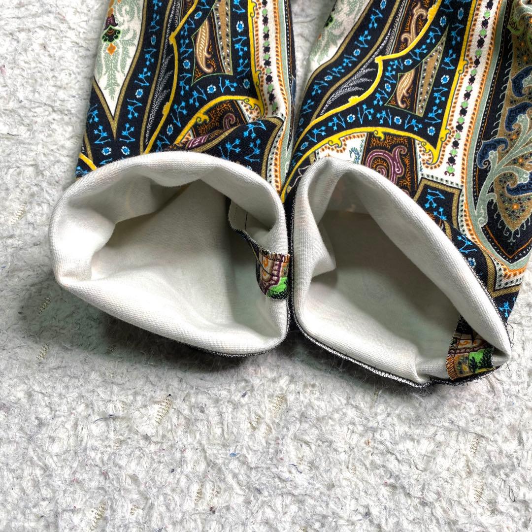 美品✨ETRO ワンピース ニット ストレッチ ペイズリー M イタリア製