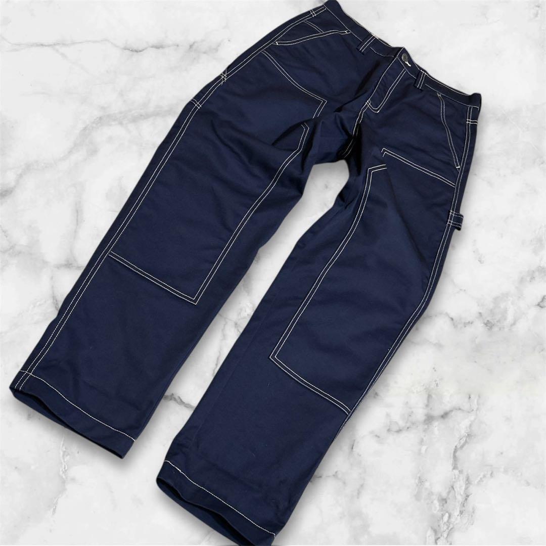 美品❗️ STUSSY ステューシー　セットアップ L ワーク 希少 ベスト