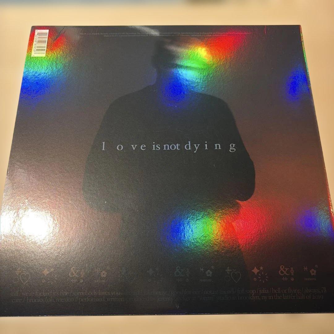 [レコード]Jeremy zucker love is not dying LP
