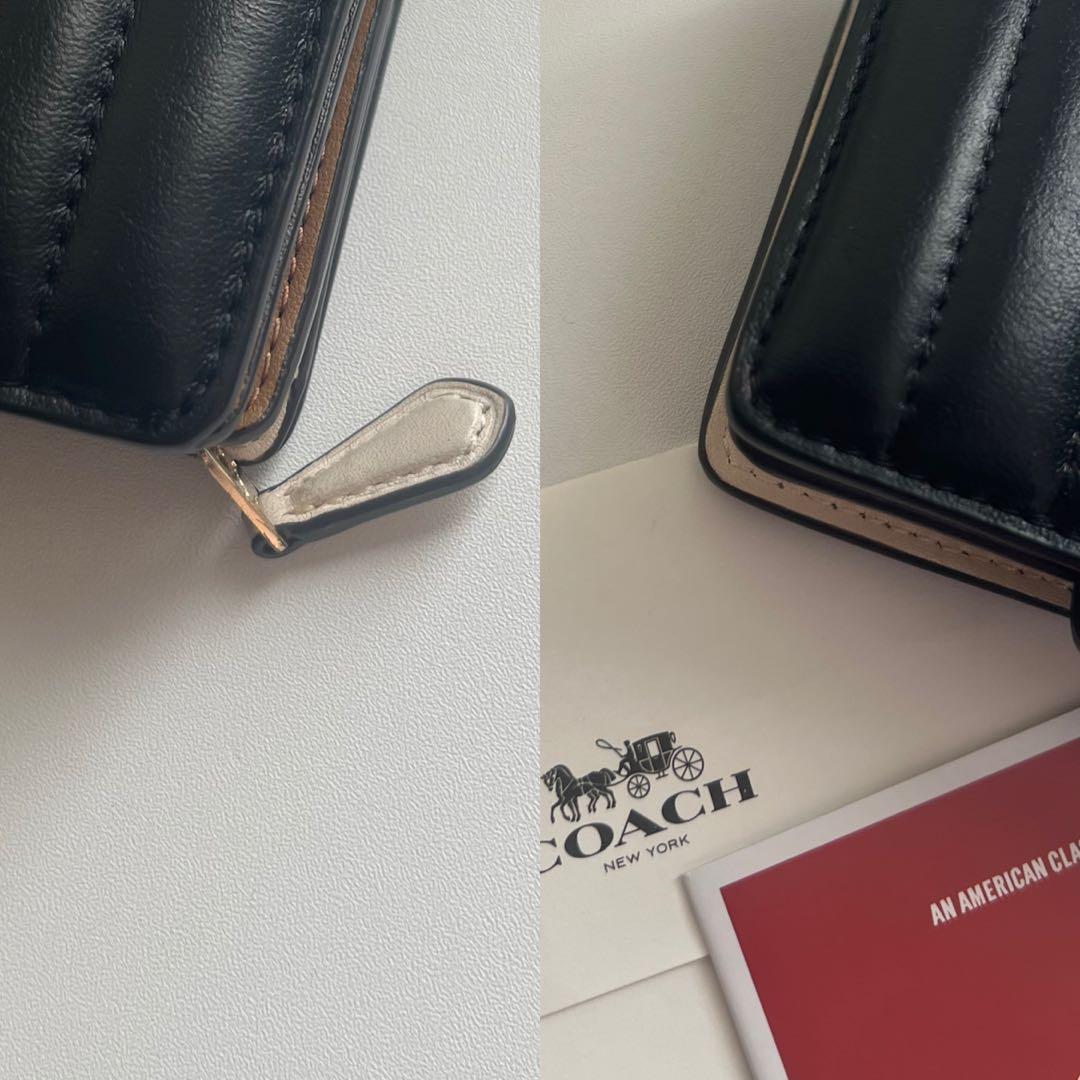 68 美品 COACH コーチ 2つ折り財布