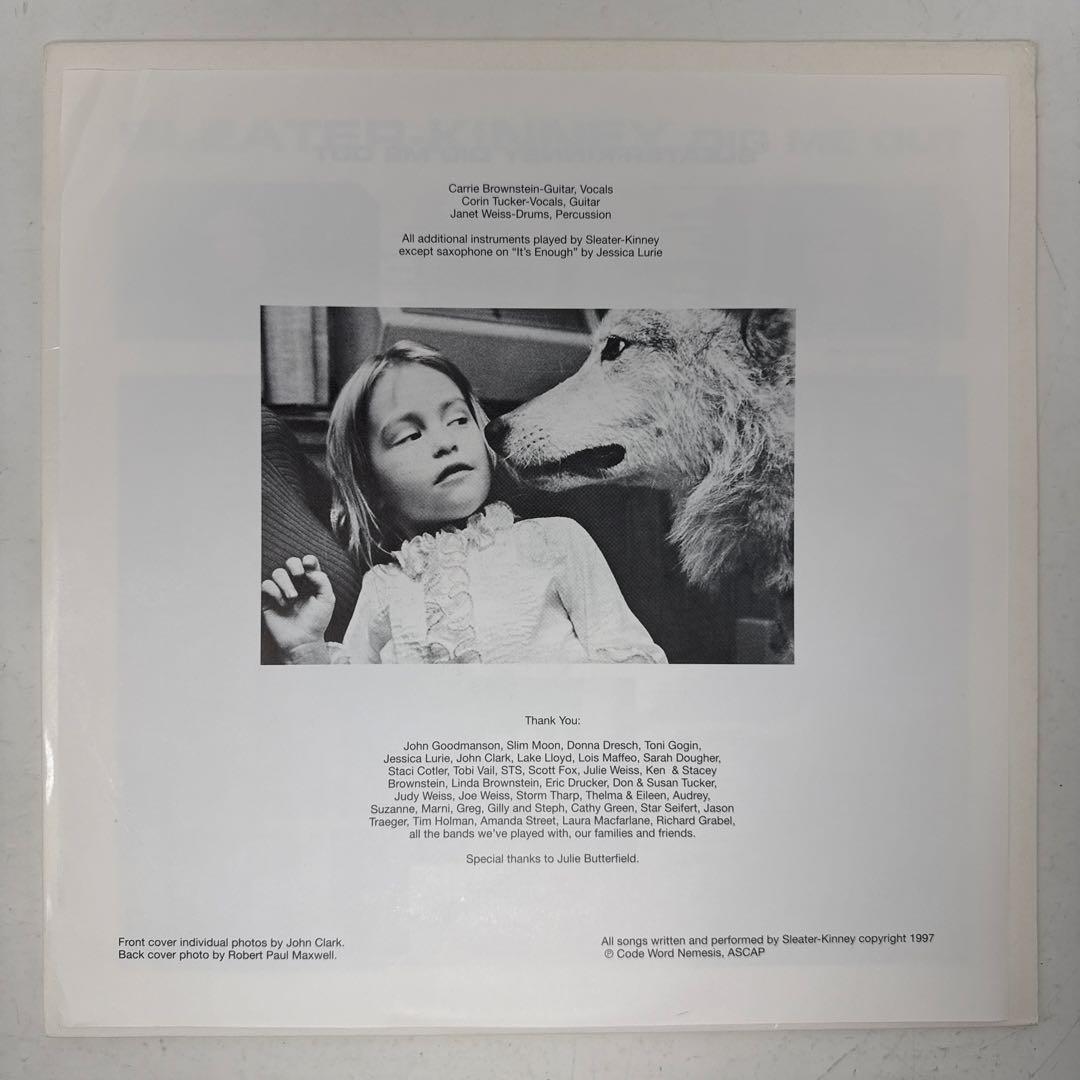 レアSLEATER-KINNEY / DIG ME IN オリジナル レコード